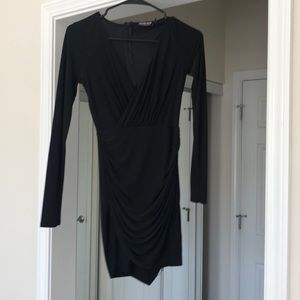 Super cute asymmetrical fitted dress